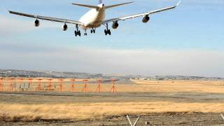 Extremely High Wind Landing Calgary