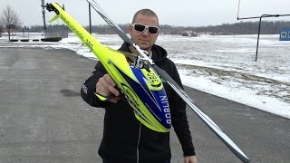 Breaking in my new Goblin 380 #1 with 900KV setup for extended flight times
