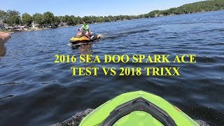 Sea Doo Spark ACE differences vs the Sea Doo Spark Trixx