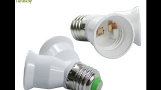 Разветвитель для ламп Е27! \ Splitter for E27 bulbs!