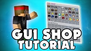 Minecraft Plugin: GUI Shop - Virtual shop! No signs, no chests