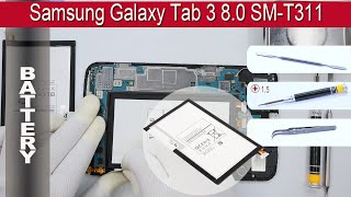 How to replace ? battery ? Samsung Galaxy Tab 3 8.0 SM T311