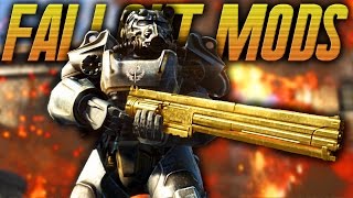 Fallout 4 Mods - NEW WEAPONS & ARMOR MODS ! (Console Mods & PC)