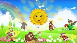 Солнышко, солнышко, выходи. Музыкальный клип для малышей / The sun song for kids. Наше_всё!