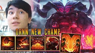 NEW CHAMP ORNN FULL ABILITIES REVEAL ! [ THE YASUO OF TANKS OMG ]