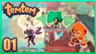 TEMTEM 01 - Le choix du STARTER pour commencer l'aventure - Let's Play FR