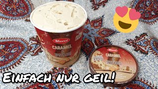 Caramel & Speculoos Eiscreme von Mucci Aldi Nord - Review | FoodLoaf