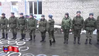 Воинская присяга в артиллерийской бригаде "КАЛЬМИУС"