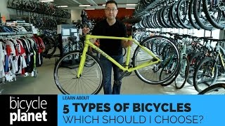 The Five Types of Bikes