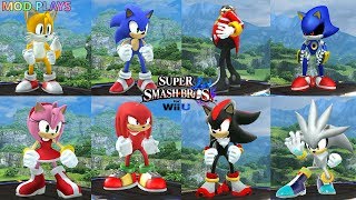 Mod Plays: Super Smash Bros. (Wii-U) - Sonic Smash Bros.