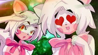 ROMANCING FNIA MANGLE..!? | FNIA Visual Novel (CloudNovel) #4