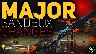 Destiny 2 Forsaken | MAJOR Sandbox Changes, TTK & Damage Values, & Crucible Changes