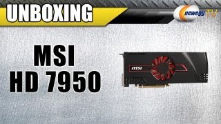 Newegg TV: MSI R7950-2PMD3GD5/OC Radeon HD 7950 Video Card Unboxing