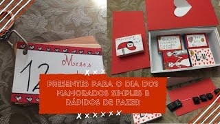 13#DIY| Presentes para o Dia dos Namorados simples e rápidos