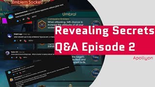 Revealing Some Secrets - Q&A - Legacy Of Discord - Episode 2 with Apollyon