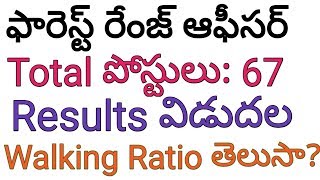 TSPSC Forest Range Officer Results 2018 Check TS FRO Results Merit List Cutoff Marks 2018