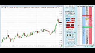 Dow Futures Emini Scalping Live Trading Video 1 Minute Time frame