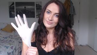 ASMR Hand Movements with Latex Gloves