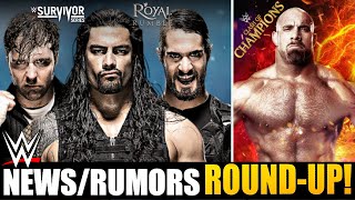 Goldberg RETURNING! At WWE Clash Of Champions? |#WWENewsRecap| The SHIELD Reuniting, Paige UPDATE!