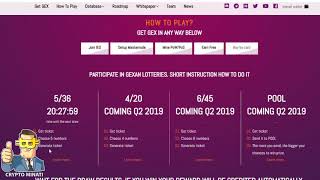 GEXAN ? Blockchain Lottery MORE THAN JUST A LOTTO