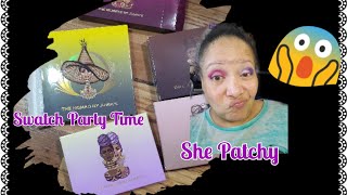 Juvia's Place Mini Eyeshadow Palettes Swatches Live | Issa Fail ???