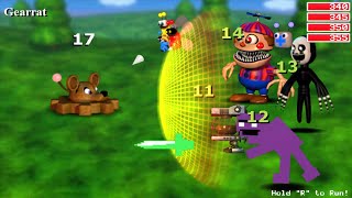 Five Nights at Freddy's (FNAF World) Update 2 Gameplay All Characters Gameplay Part 2