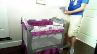 [HD] Graco Travel Lite Crib with Stages Video Review