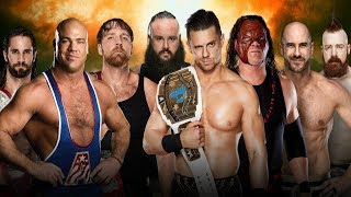 WWE TLC 2017 The Shield and Kurt Angle vs Team Miz