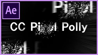 [에펙강좌] 박살나는 효과 #aftereffects #cc pixel polly #tutorials