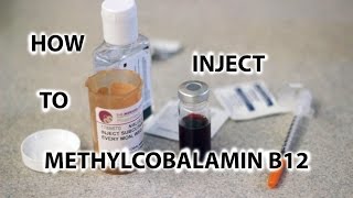 How to Subcutaniously Inject Methylcobalamin B12