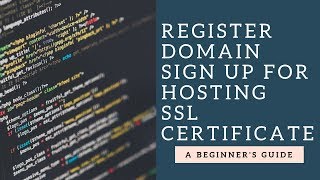 How To Register Domain, Buy Hosting, & Install SSL Certificate   HostYak.com
