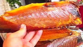 Копчёный сазан, балык из сазана.Как Я копчу сазана.
