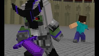 Steve Life Story 6: Sword Fight - Minecraft Animation