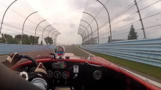 Watkins Glen (SVRA) Event Qualifying Race June 2012: Lorne Leibel #8 AC Cobra