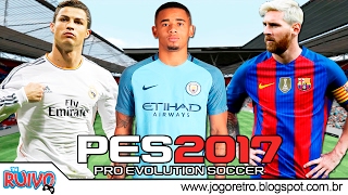 Pro Evolution Soccer 2017 (PES 2017 V2 UPDATE) no Playstation 2