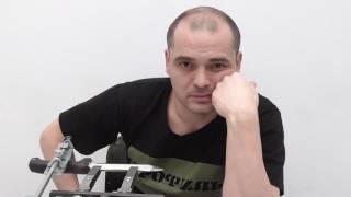 Заточка в линзу на новой приспособе. Нож ДОМИНУС. Сталь PGK-62 ед.