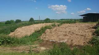 Сенаж готовим. #дикфарм #dikfarm