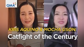 Kris Aquino and Mocha Uson: Catfight of the Century