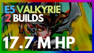 IDLE HEROES 17.75 MILLION HP E5 Valkyrie & Build Guide