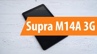 Распаковка Supra M14A 3G / Unboxing Supra M14A 3G