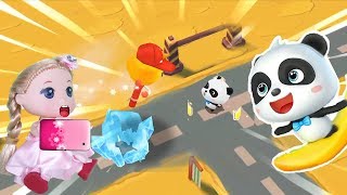 Trò Chơi BÚP BÊ BABY GIẢI CỨU THÀNH PHỐ GẤU TRÚC Chơi Cùng Bé Na