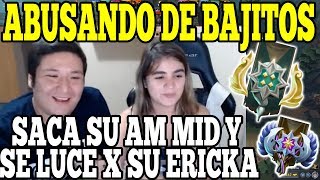 ESTA ENAMORADO!! KINGTEKA AYUDA A SUBIR LA MEDALLA DE SU CRUSH ERICKA
