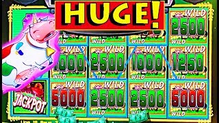 MEGA BIG WIN!! ★ I GOT THE UNICOW IN THE BONUS!!! ★ ON MY BIRTHDAY! ★ & A FULL SCREEN! ★ BRENT SLOTS