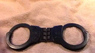 Smith & Wesson M-300 schwarz Handschellen Handcuffs Menottes Pouta Kajdanki Handfesseln