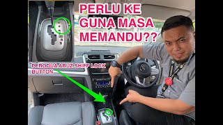 MASA BILA KENA TEKAN SHIF LOCK PERODUA ARUZ?? | Mesti Tengok CARA GUNA.