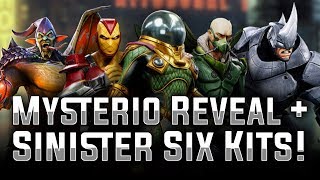 Mysterio Reveal + Sinister Six Kits! - MARVEL Strike Force