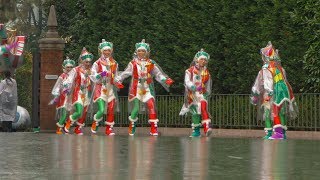 【ハイレゾ 4K 】雨のパレードスタート位置  ディズニー・クリスマス・ストーリーズ 2018.12.23【東京ディズニーランド 】DISNEY CHRISTMAS STORIES