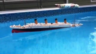Model 1/570 Titanic Sinking and Splitting