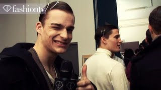 Corneliani Fall/Winter 2013-14 BACKSTAGE | Milan Men's Fashion Week | FashionTV