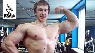 Сильный, но жирный )) Миша Прыгунов. Пауэрлифтинг.